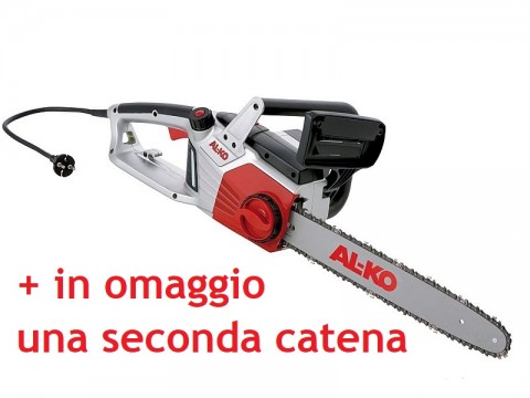 Elettrosega AL-KO EKS 2400/40 potentissima 2400 Watt, barra e catena OREGON da 40cm + OMAGGIO SECONDA CATENA